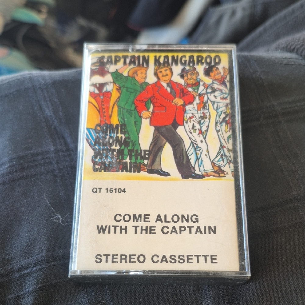 Captain Kangaroo Vinyl Record - Colorful Cover